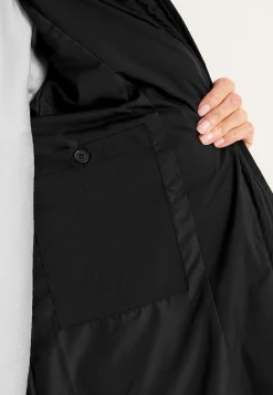 Varm jacka med sidodragkedjor nertill Jackor & Kappor|Plus Size