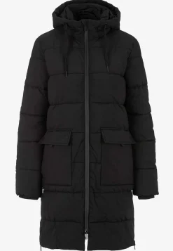 Varm jacka med sidodragkedjor nertill Jackor & Kappor|Plus Size