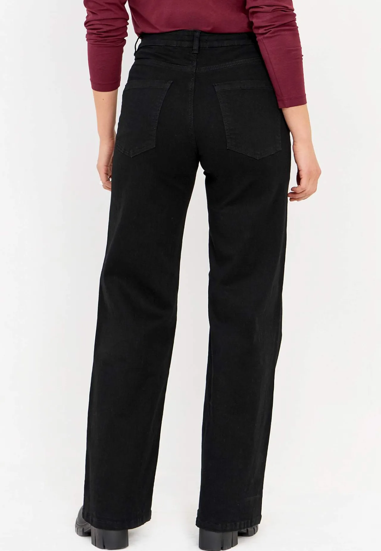 Clearance Vida jeans med hög midja Renata Byxor|Jeans