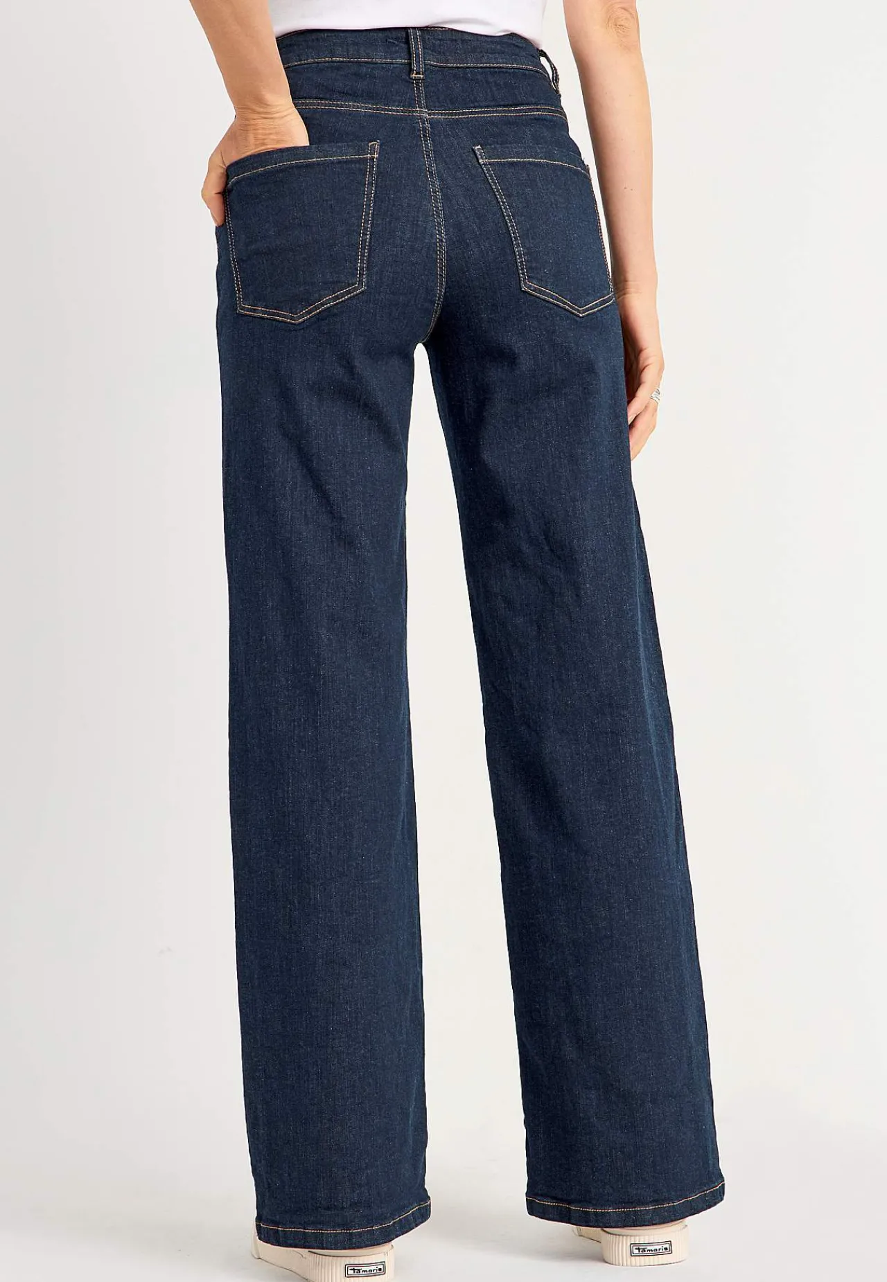 Online Vida jeans med hög midja Renata Byxor|Jeans