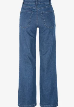New Vida jeans med sydda pressveck Mia Jeans|Jeansplagg