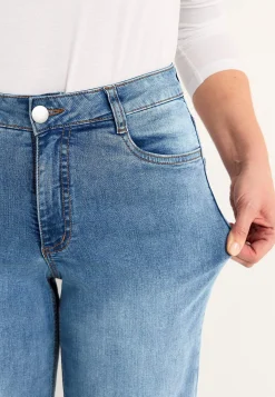 Clearance Vida, långa jeans med hög midja Renata Byxor|Jeans
