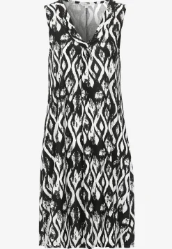Hot V-ringad, ärmlös trikåklänning Klänningar & Kjolar|Plus Size