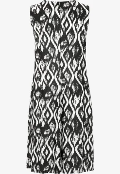 Hot V-ringad, ärmlös trikåklänning Klänningar & Kjolar|Plus Size