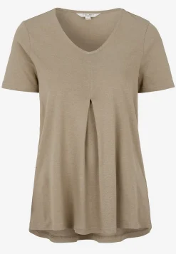 Outlet V-ringad trikåtopp Toppar & T-Shirts|Plus Size