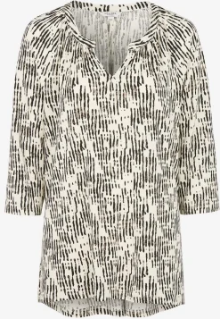 Discount V-ringad trikåtunika Tunikor|Plus Size