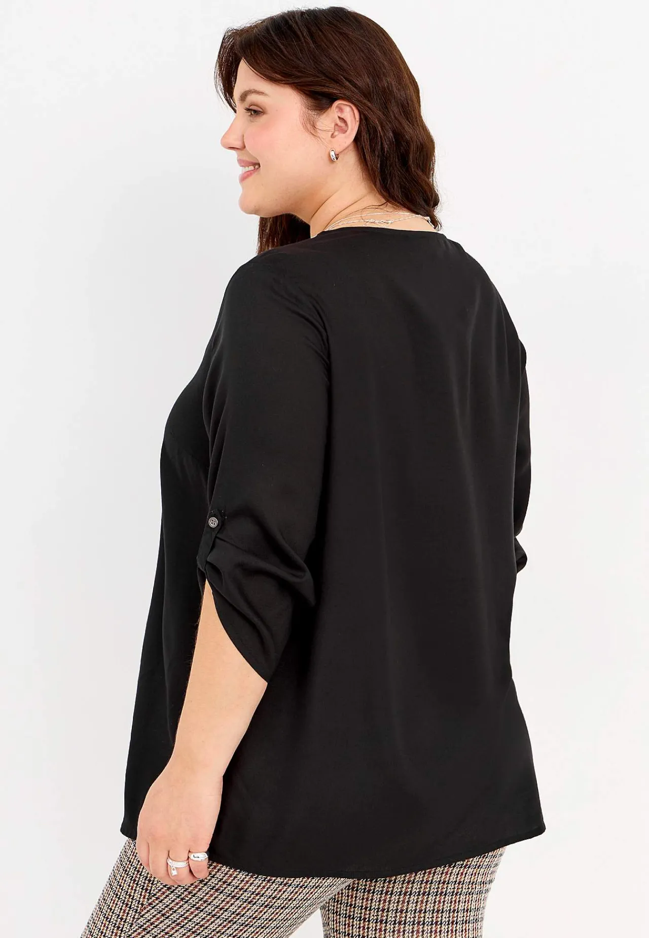 Online V-ringad tunika i två längder Tunikor|Plus Size