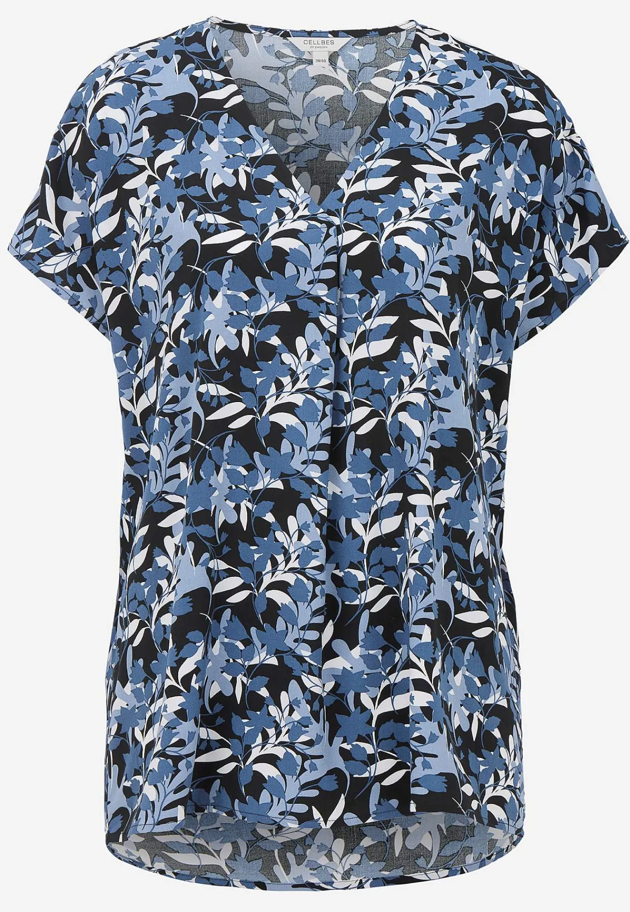 Hot V-ringad, vävd tunika Tunikor|Plus Size
