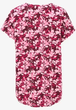 V-ringad, vävd tunika Tunikor|Plus Size