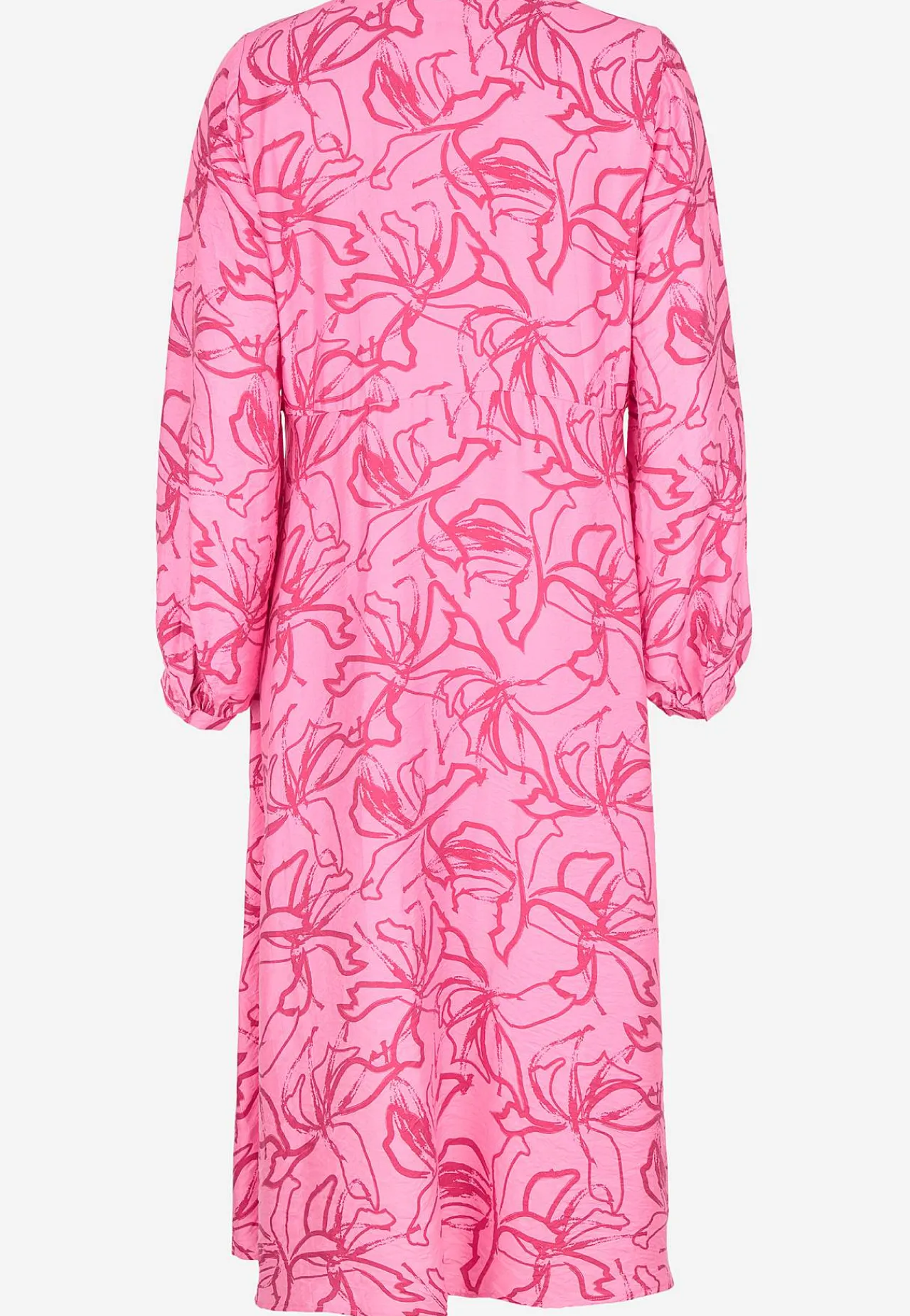 Clearance Vävd klänning med knappar Klänningar & Kjolar|Plus Size