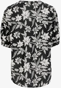 Clearance Vävd, mönstrad blus Toppar & T-Shirts|Skjortor & Blusar