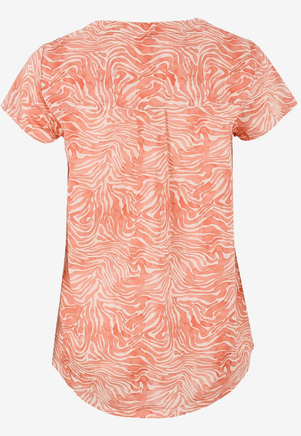Outlet Vävd, mönstrad bomullsblus Toppar & T-Shirts|Skjortor & Blusar