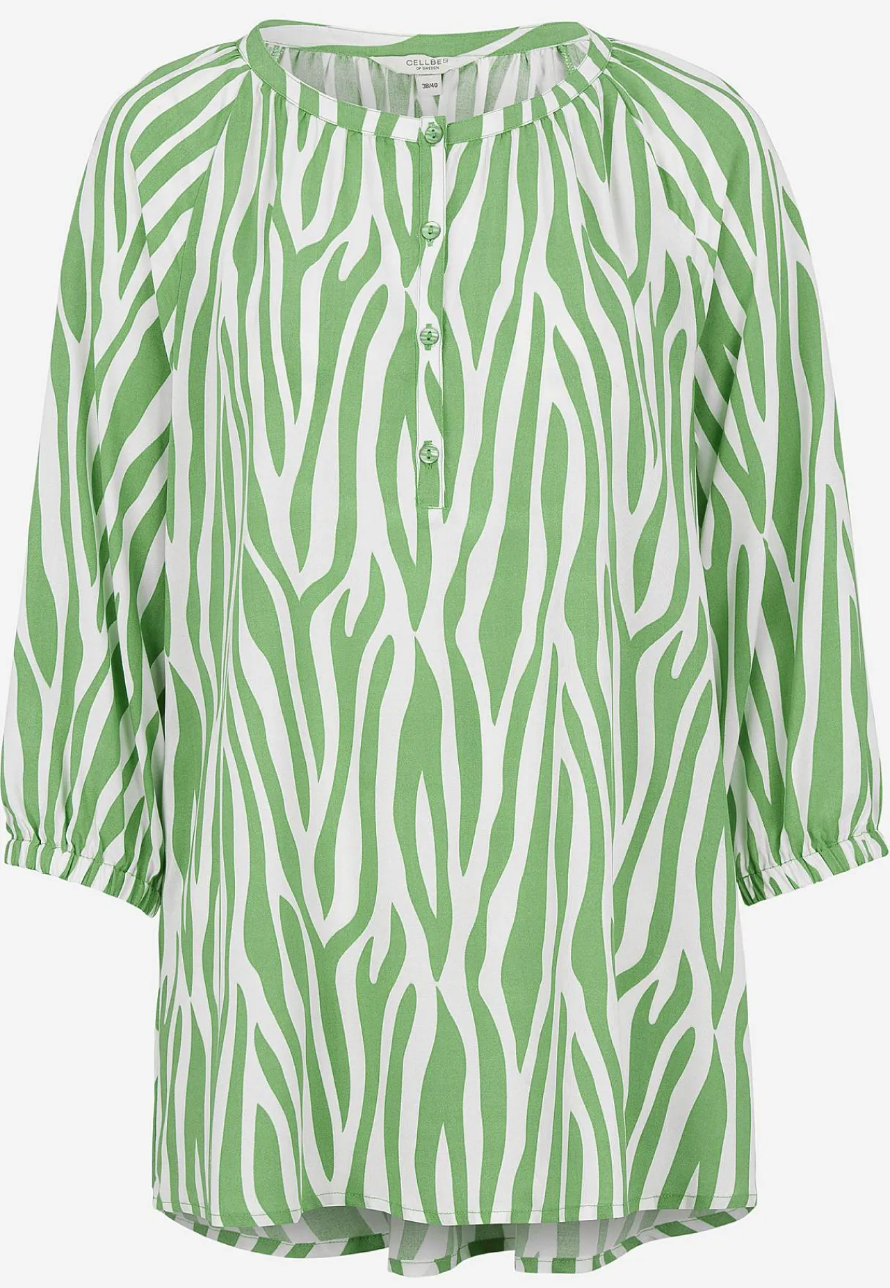 Sale Vävd, mönstrad tunika Tunikor|Plus Size