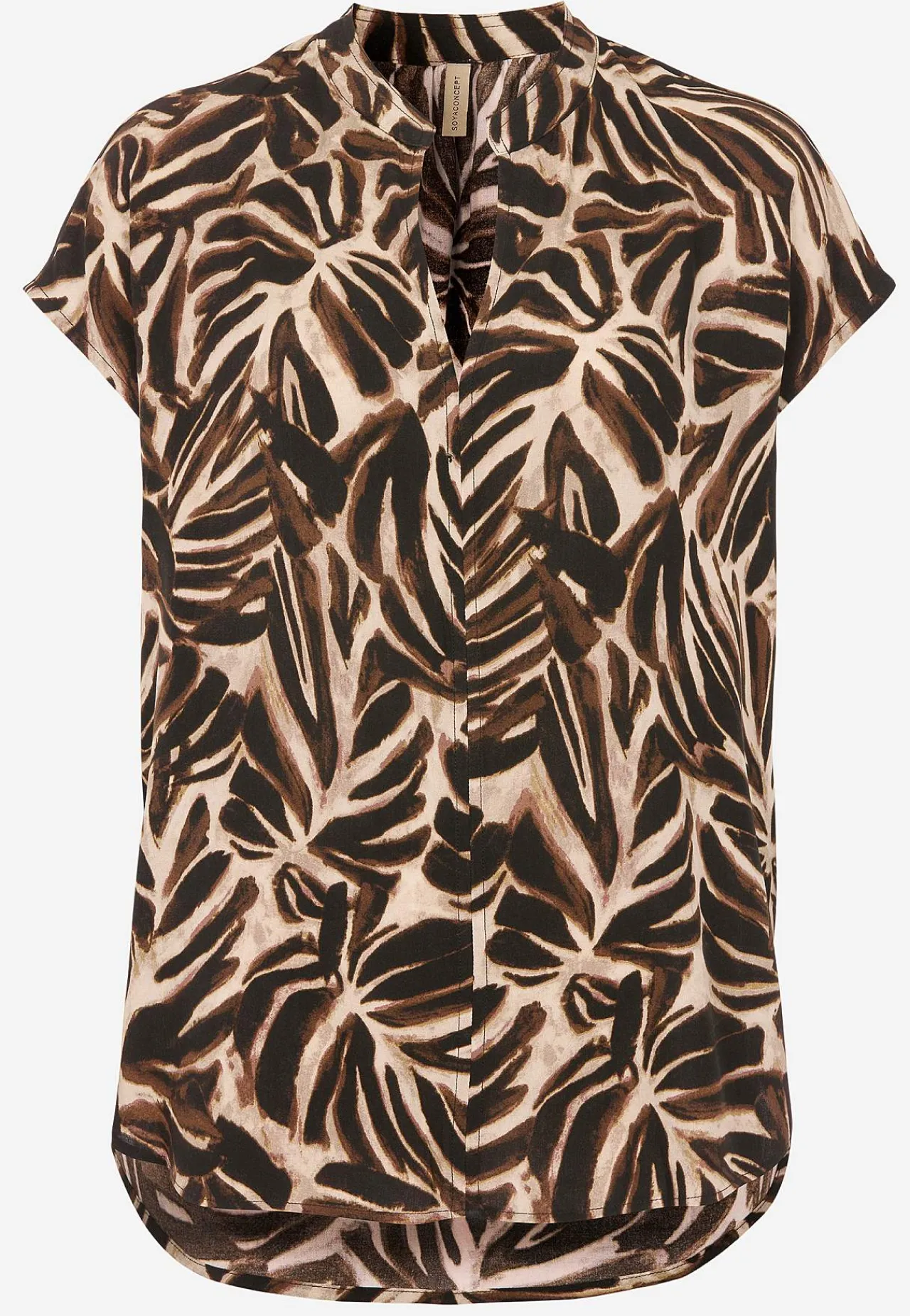 Online Vävd, mönstrad viskosblus Toppar & T-Shirts