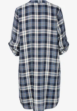 Best Vävd skjortklänning med fickor Klänningar & Kjolar|Plus Size