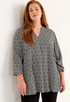 Hot Vävd tunika Tunikor|Plus Size