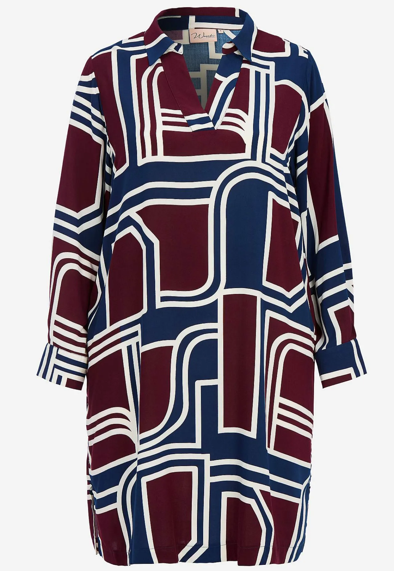 Hot Vävd viskosklänning med fickor Klänningar & Kjolar|Plus Size