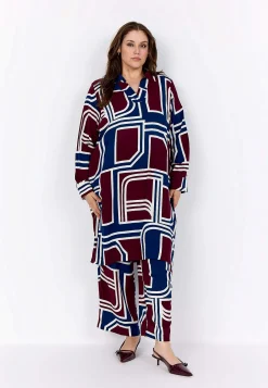 Hot Vävd viskosklänning med fickor Klänningar & Kjolar|Plus Size